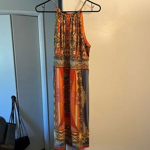 Women’s London Times Ethnic pattern dress in size 12.